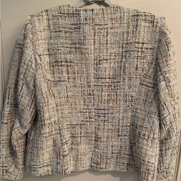Anne Klein woven boucle blazer. Size XL. NWT - Picture 4 of 5